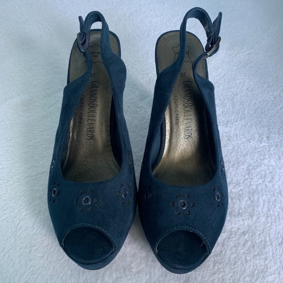 Genuine leather sandals from France - Picture 2 of 6